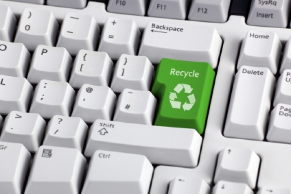 recycle_keyboard Reciclaje 7Digits, cuidado del medio ambiente