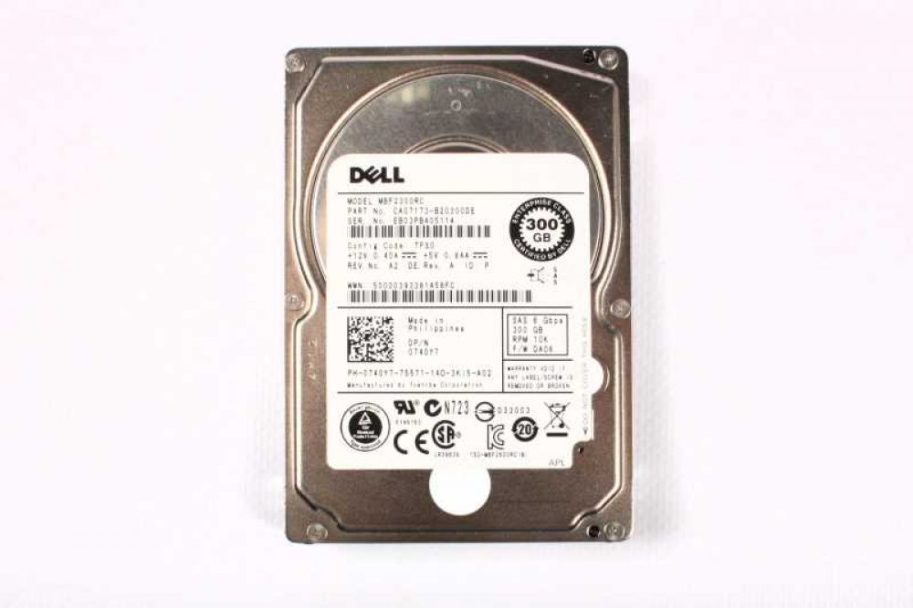 300GB 10K SAS 6Gb R/T series