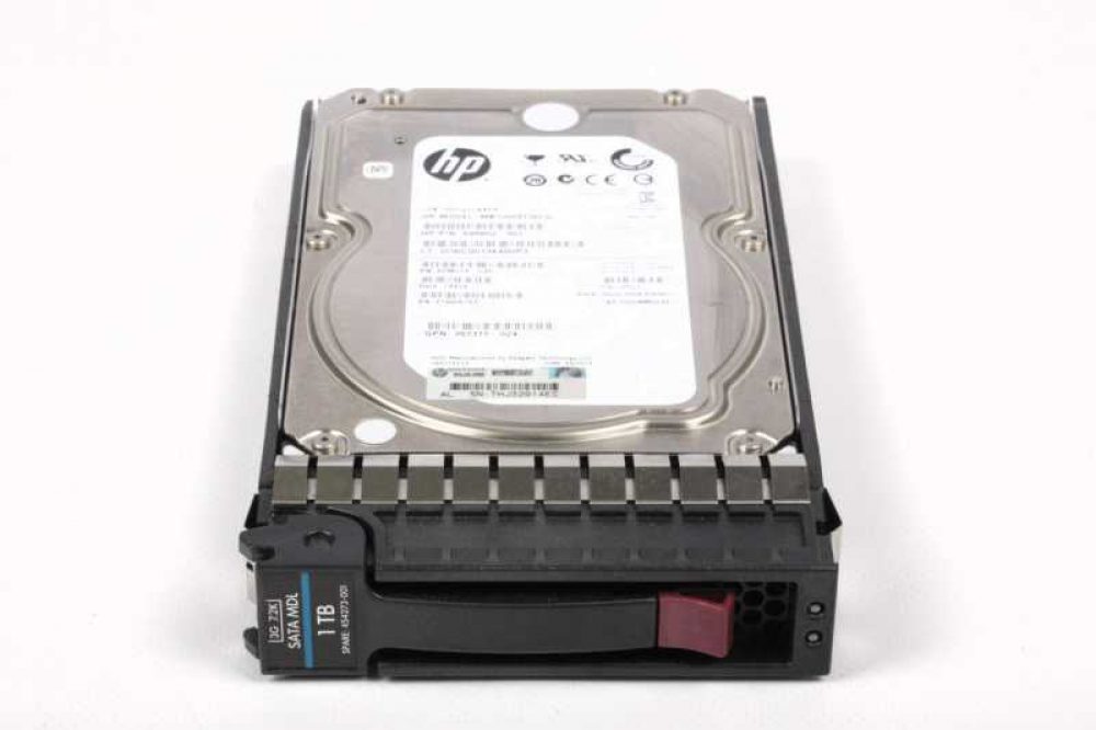 1TB 3.0Gb/s SATA 7.2k RPM, 3.5 inch, LFF Hot-Plug Drive, NCQ (Native Command Queing)