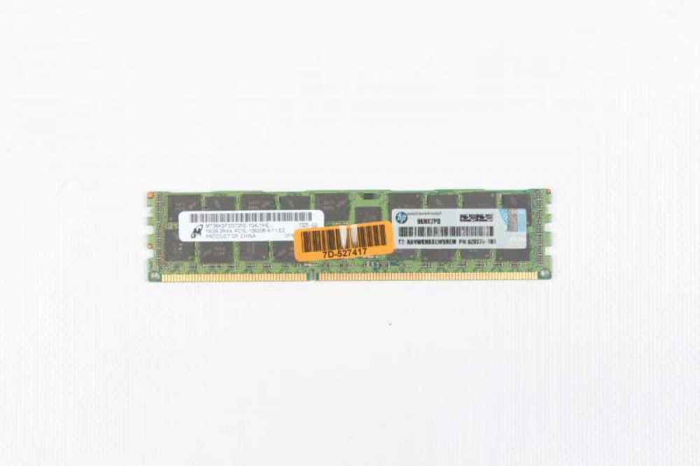 16GB (1x16GB) Dual Rank x4 PC3L-10600 (DDR3-1333) Registered CAS-9 Low Power Memory Kit