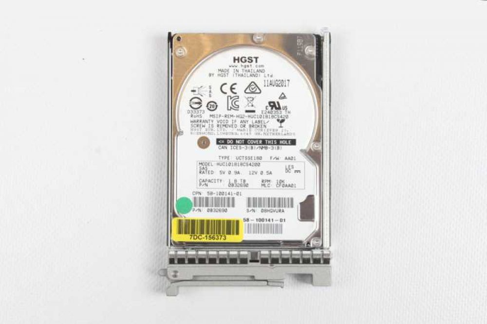 1.8 TB 12G SAS 10K RPM SFF HDD (4K)