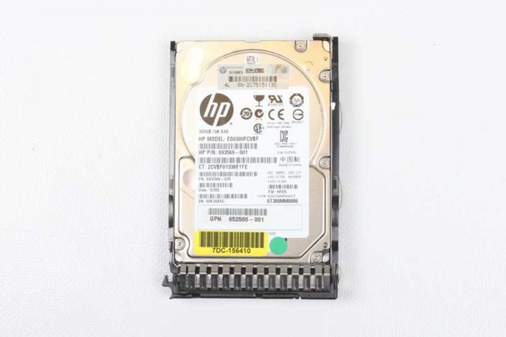 300GB 6G SAS 10K 2.5in DP ENT SC HDD