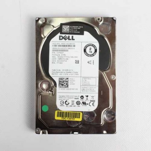 2TB 7.2K SAS 3.5IN HDD