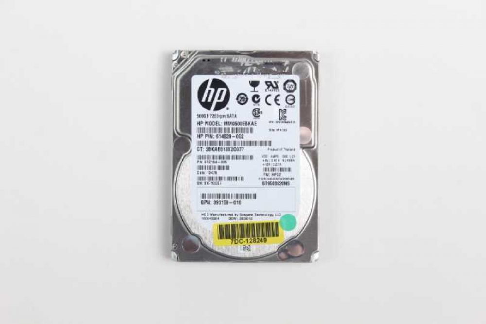 500 GB 3G SATA 7.2K RPM, SFF 2.5-inch Hot-plug Hard Drive