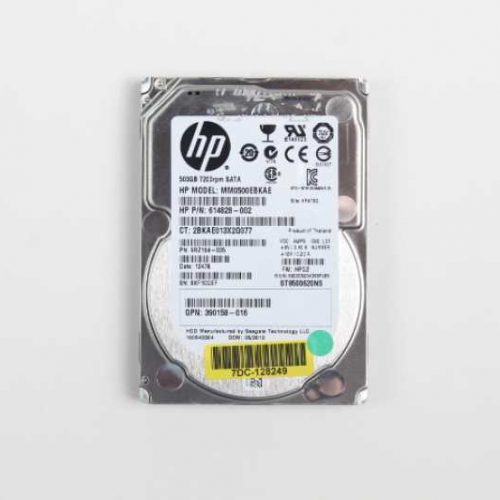 500 GB 3G SATA 7.2K RPM, SFF 2.5-inch Hot-plug Hard Drive