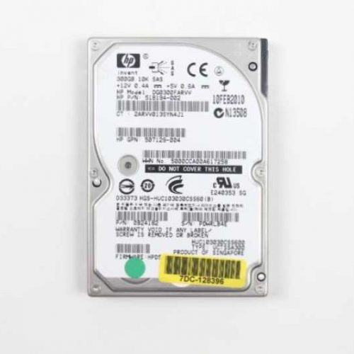 300GB 6G SAS 10K 2.5in DP ENT HDD
