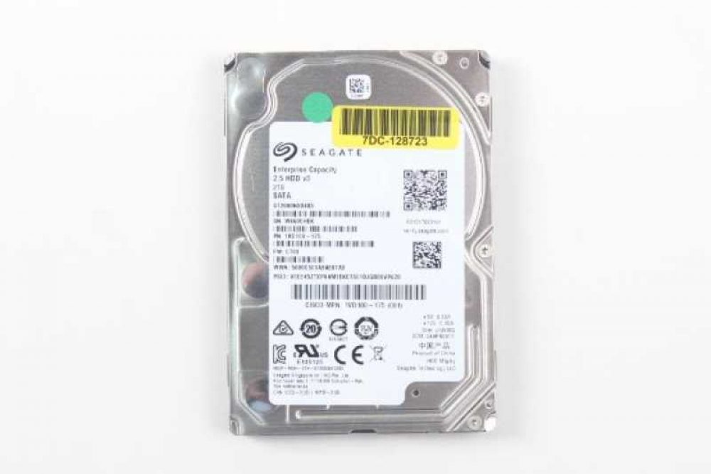 2TB 7.2K 6Gb 2.5inch Enterprise SATA HDD, 512n